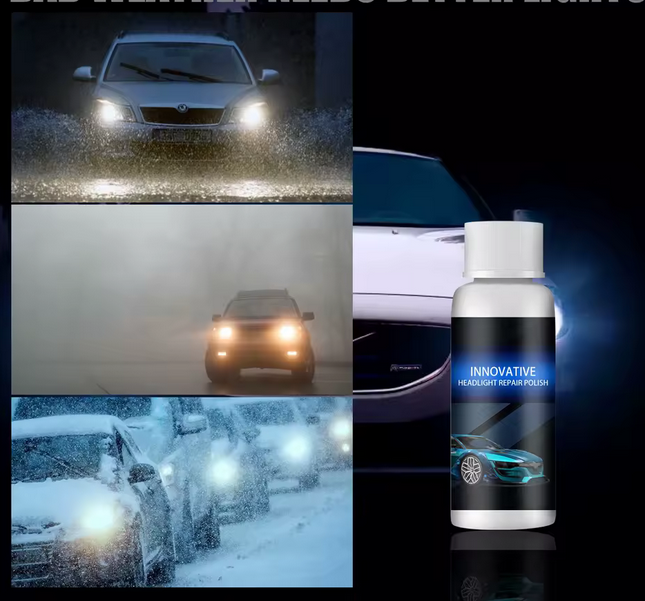 Liquide de réparation pour phares de voiture 🔥