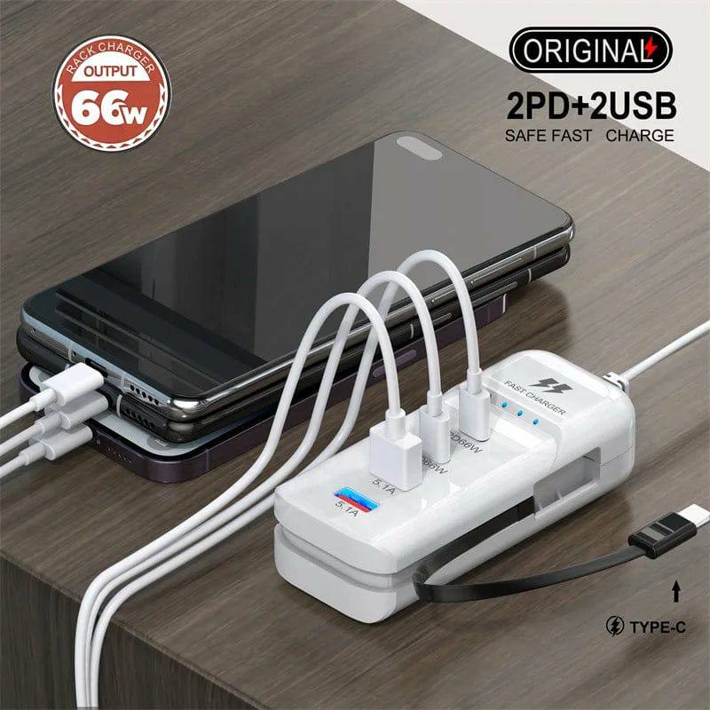 đ Multiprise Multifonction avec Charge Rapide et ArrĂȘt Automatique đ