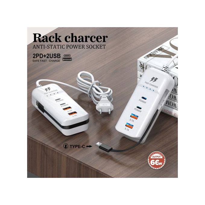 đ Multiprise Multifonction avec Charge Rapide et ArrĂȘt Automatique đ